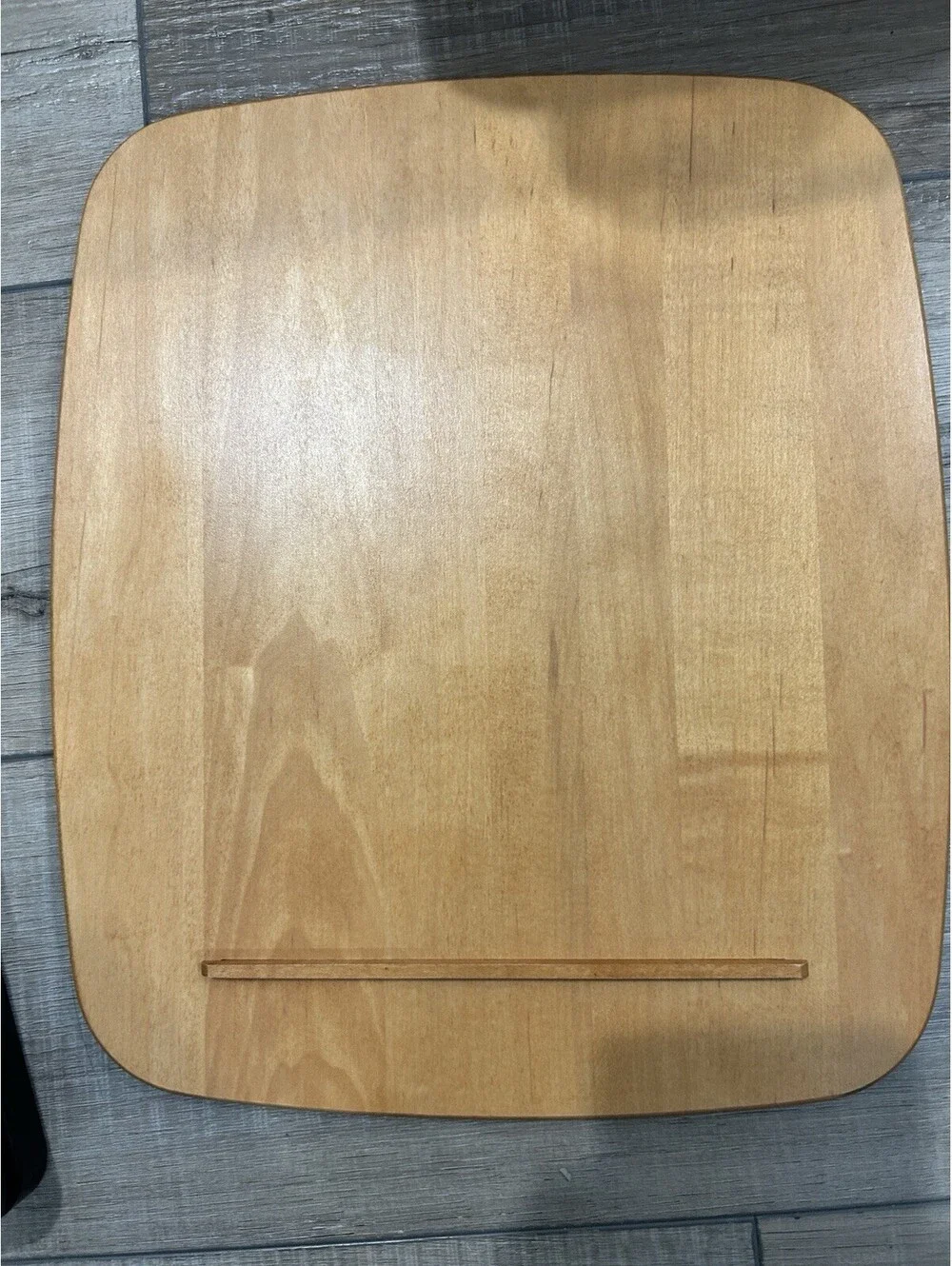 Longaberger Woodcrafts LID Tapered Paper Tray Medium Bin CLASSIC STAIN